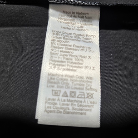 J.Crew Women Medium Black Knit Mixy Dress Off-the-Shoulder Long Sleeve Pockets - Picture 8 of 8